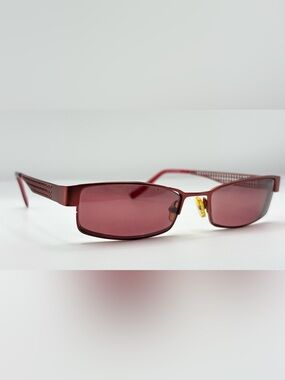 Taka T2609 Burgundy Oval Metal Sunglasses Frames Only